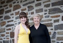 Gran’s dress does distinguished duty