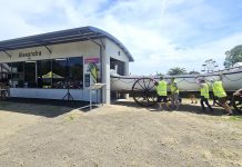 Historic lifeboat back on display