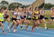 Top athletes on track