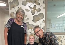 Hair chopped for hospice