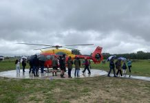Community united for new helipad