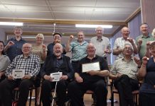 Barbershop chorus take home bronze