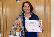 Volunteer’s extra help recognised