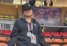 Young boxer takes silver in world debut