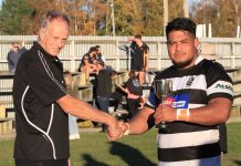 Rugby cup presented after 80 years