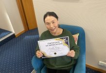 Volunteer shines light on others